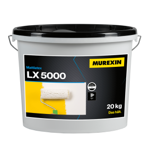 Murexin mattlatex lx5000 20kg weiss