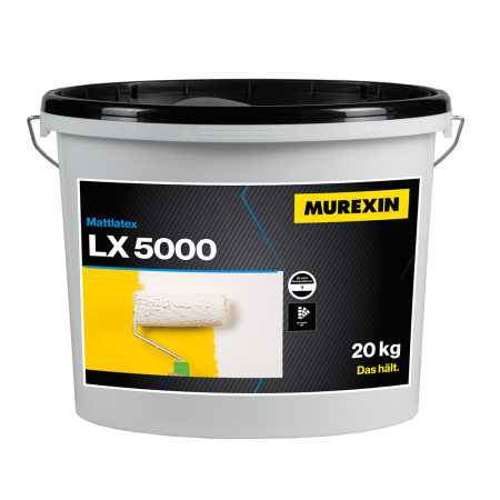 Murexin mattlatex lx5000 20kg weiss