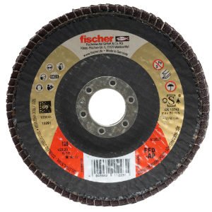 FISCHER DISC DE SLEFUIRE INOX SI METAL 125 K60