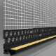 Ejot profil pvc cu plasa LS2 FLEX ferestre si usi 2.6 ml/buc ANTRACIT