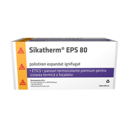 Sika polistiren eps80 15cm 1.5mp/bax, 0.225 mc/bax