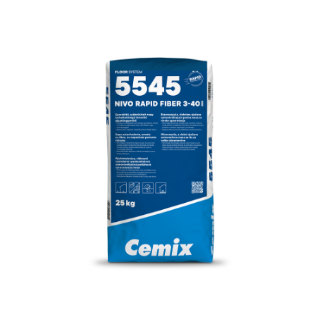 Cemix 5545 sapa autonivelanta NivoRapid fiber 3-40 25kg