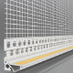 Ejot profil pvc cu plasa LS2 FLEX ferestre si usi 2.6ml/buc ALB