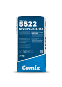 Cemix sapa autonivelanta 5522 NIVOPLUS 3-15mm 25kg