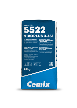 Cemix sapa autonivelanta 5522 NIVOPLUS 3-15mm 25kg