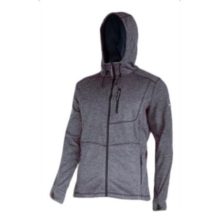 JACHETA CU IMPRIMEU SI GLUGA/GRI, L 4013503, marime L