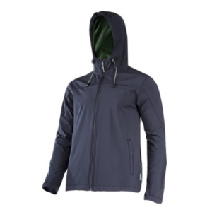JACHETA ELASTICA CU GLUGA NEGRU -L , L4093303